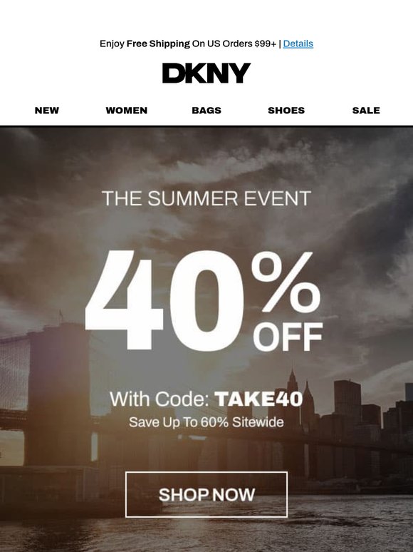Take 40% Off With Code: TAKE40