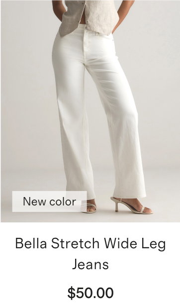 Bella Stretch Wide Leg Jeans