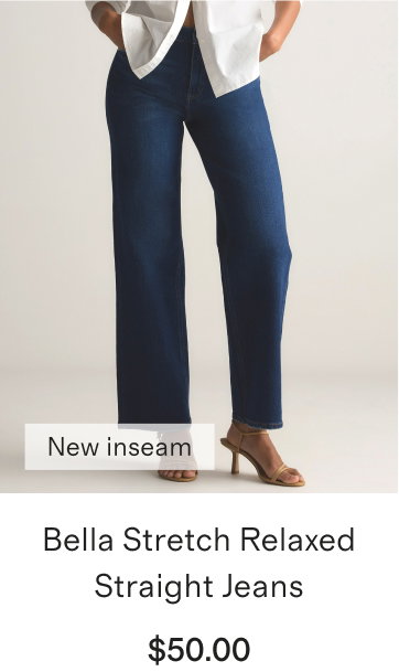 Bella Stretch Relaxed Straight Jeans