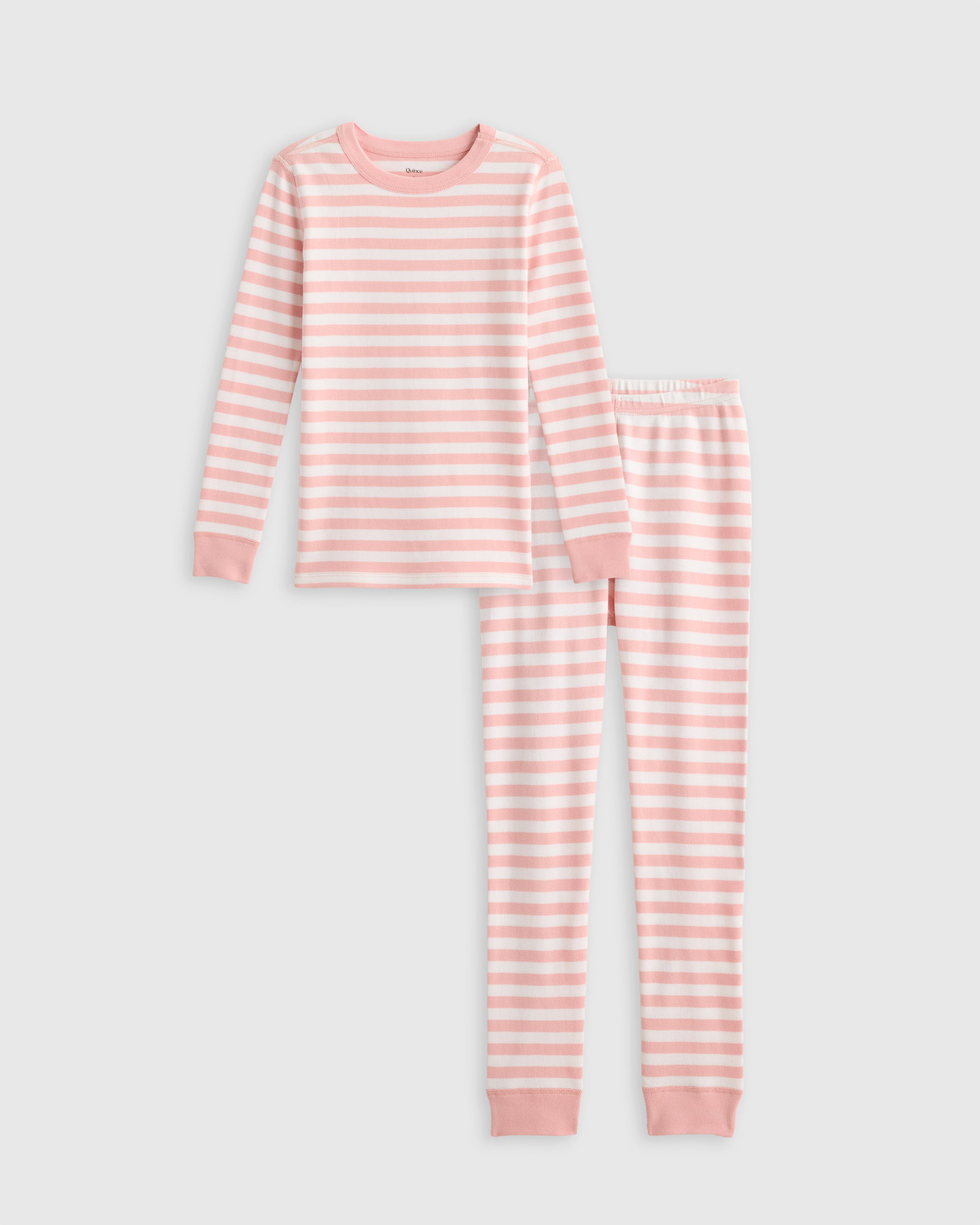 100% Organic Cotton Long Sleeve and Pant Pajama Set