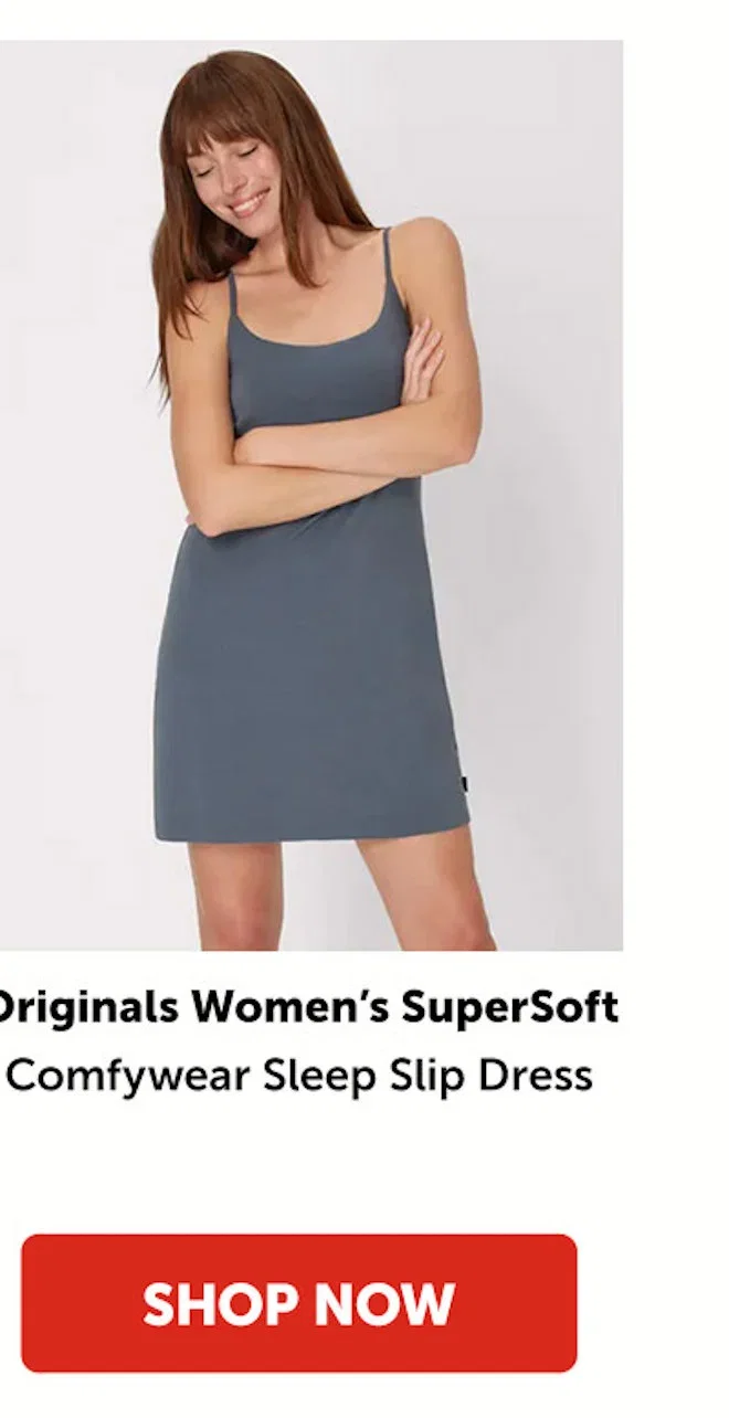 Originals Women’s SuperSoft Comfywear Sleep Slip Dress
