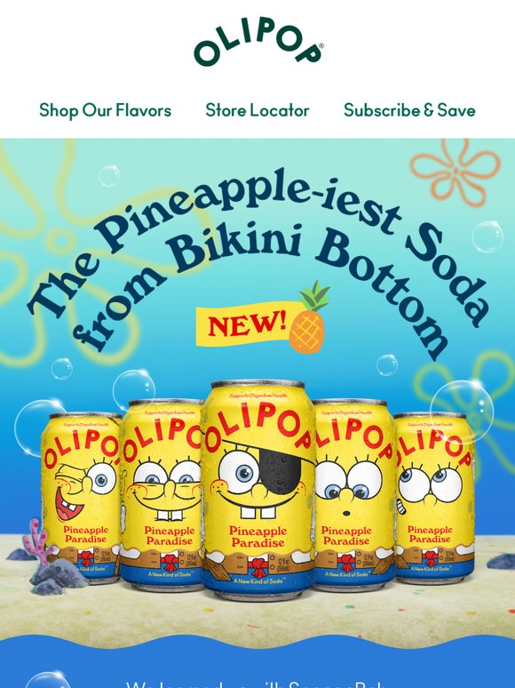 Straight from Bikini Bottom… 🧽🍍✨