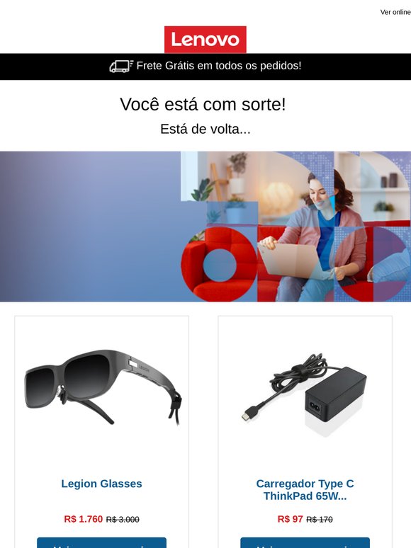 Boas notícias! Olha quem voltou!