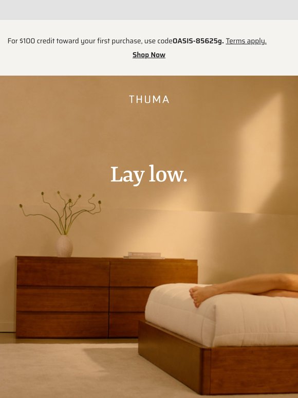 Curate calm.