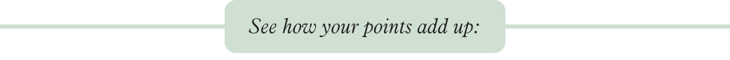 See how your points add up: