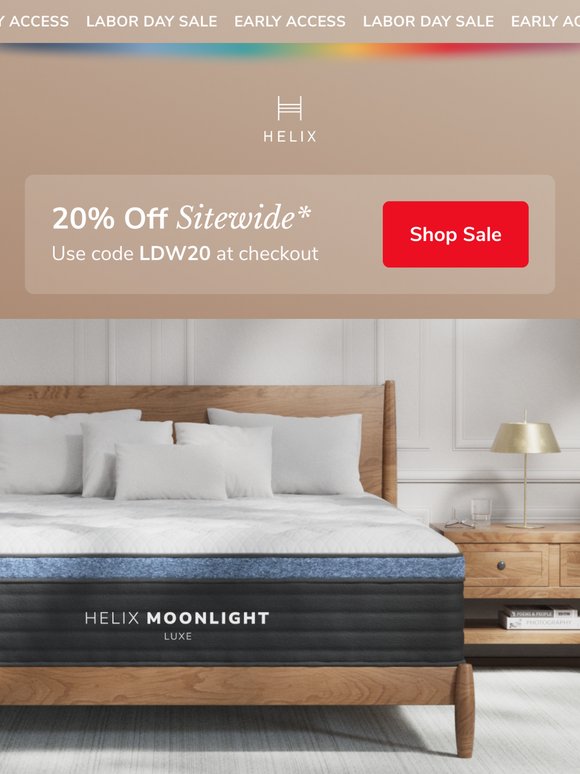 Save 20% sitewide today!