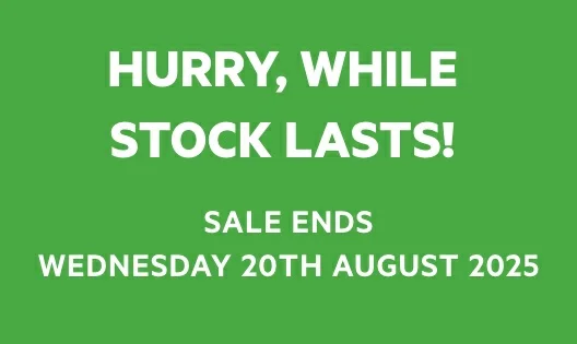 Hurry, While Stock Lasts! 