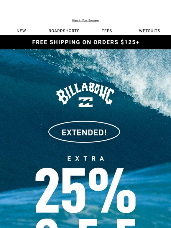 Good News: Sale’s Extended! 🏄