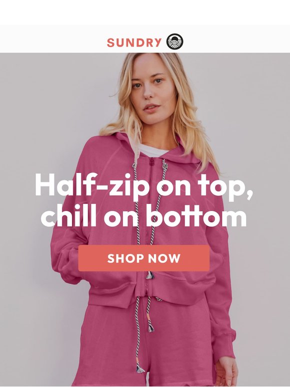 the perfect hoodie + short combo