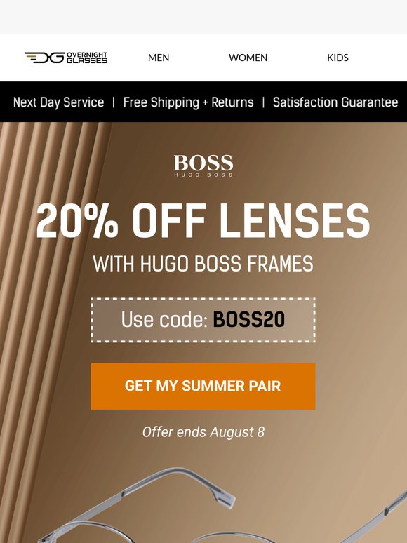 Hugo Boss Sale — Summer’s In Full Swing ☀️🕶️