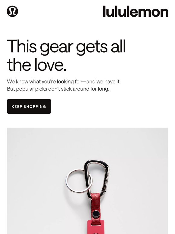 Spotted: Silicone Keychain on your radar