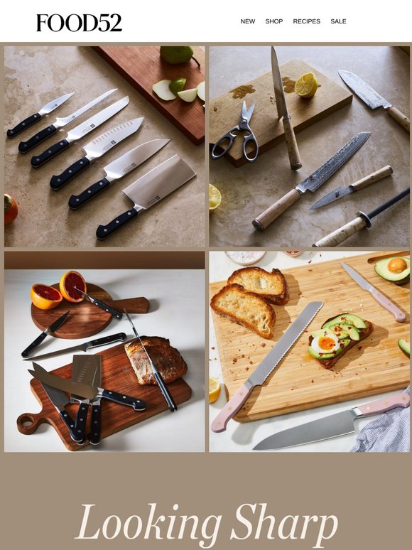 Your knives need an upgrade. (We said it.)