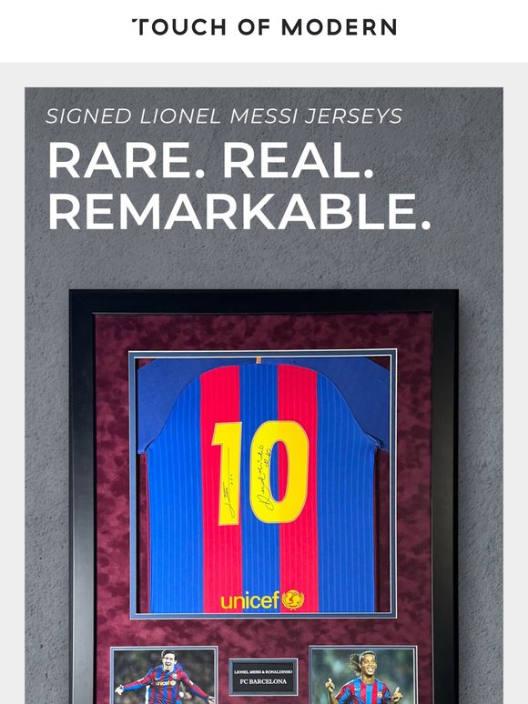 Lionel Messi Was Here