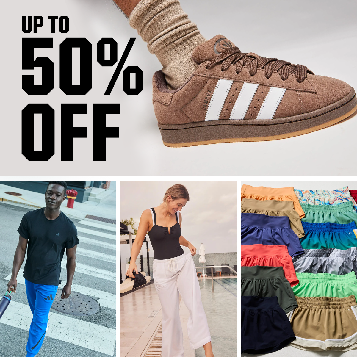  Up to 50% off.