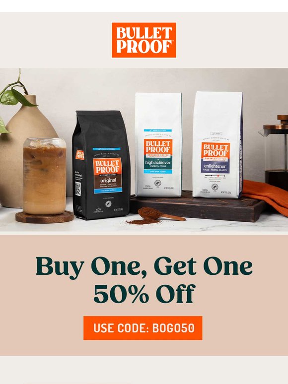 Your BOGO 50% Off Code Is Waiting