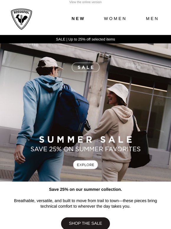 Your new ready-for-anything gear — now 25% off