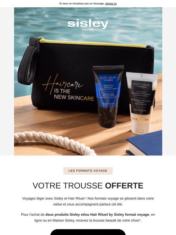 Trousse De Maquillage Sisley - Couleur Rouge Doré - Neuve Avec étiquettes