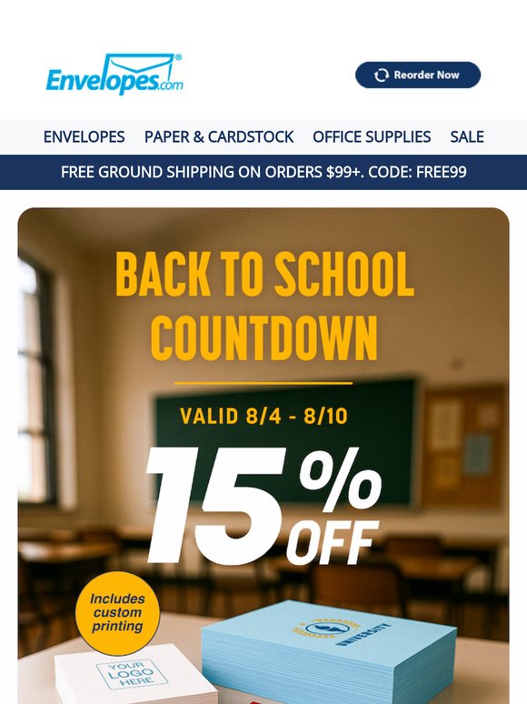 Time is Ticking on Back to School Savings ⏰