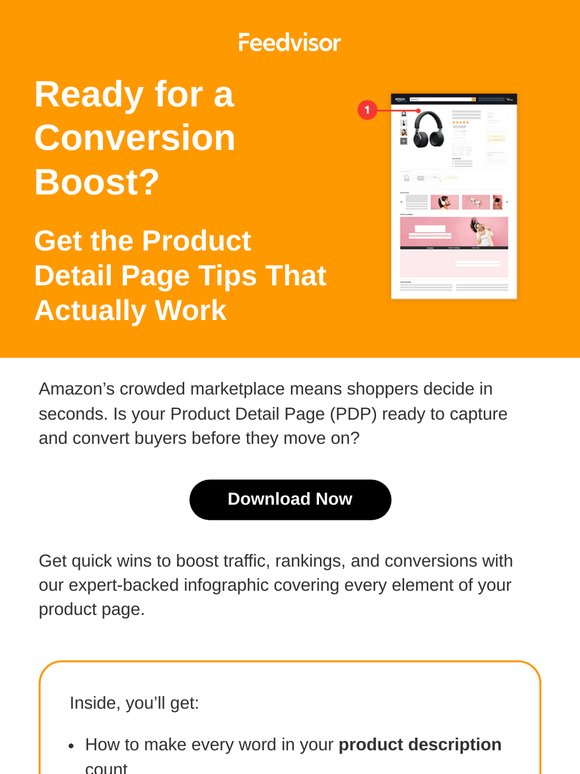 [Infographic] Get the PDP Secrets Behind Amazon's Top Sellers