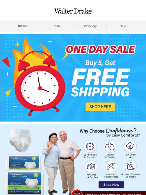 Walter Drake One Day Sale