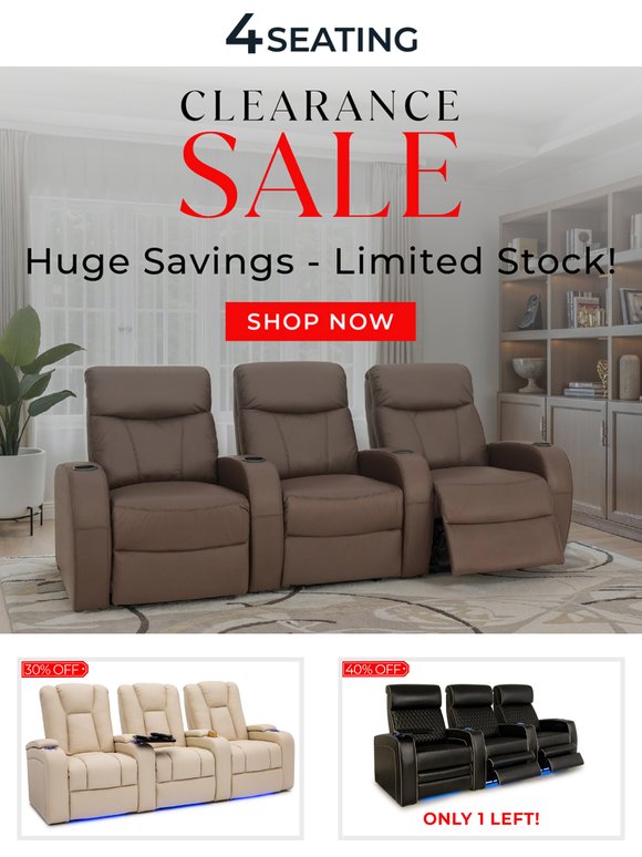 Hot Deals in Our Clearance Section 🔥