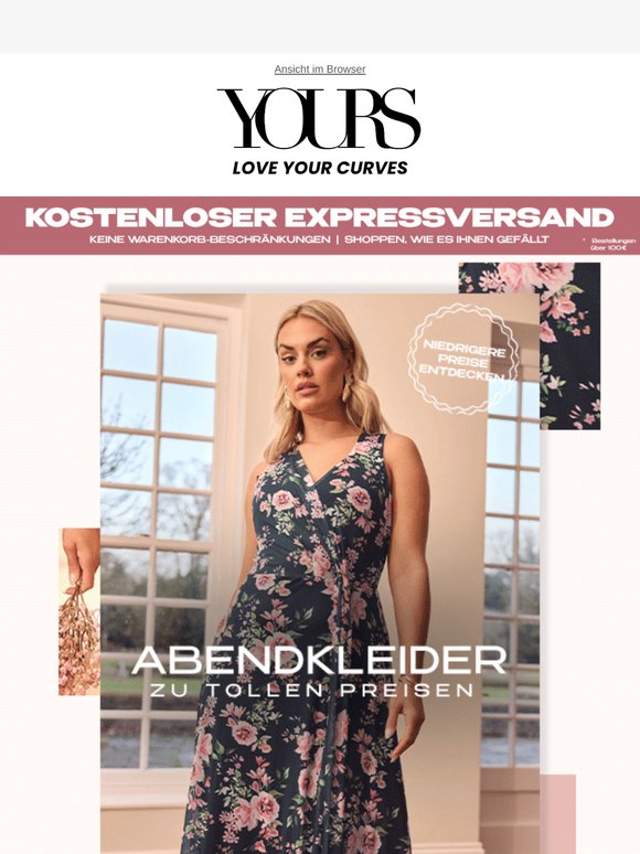 Abendkleider zu tollen Preisen