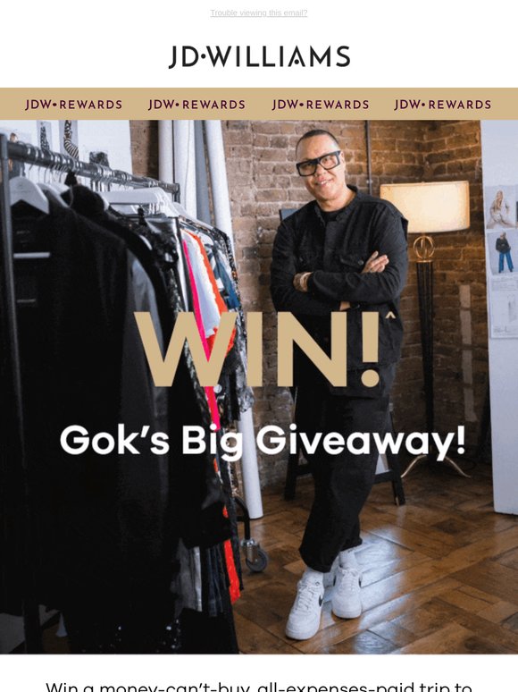 Psst… Gok Wan asked me to send you this 💌