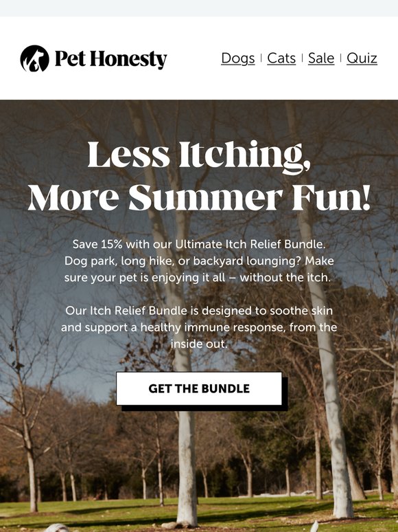 ☀️ Scratching more this summer?