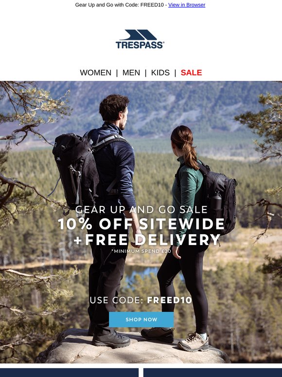 Don't Miss Out | 10% Off + Free Delivery