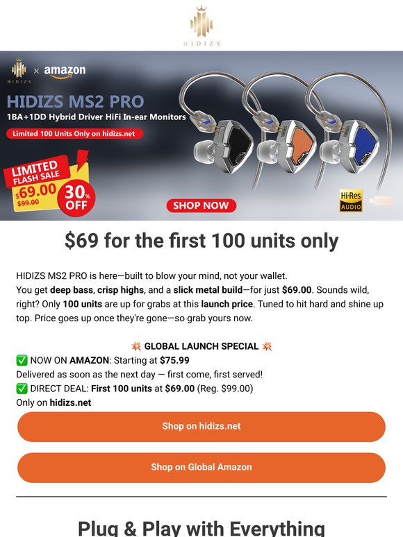 📢Flash Drop: MS2 PRO for $69