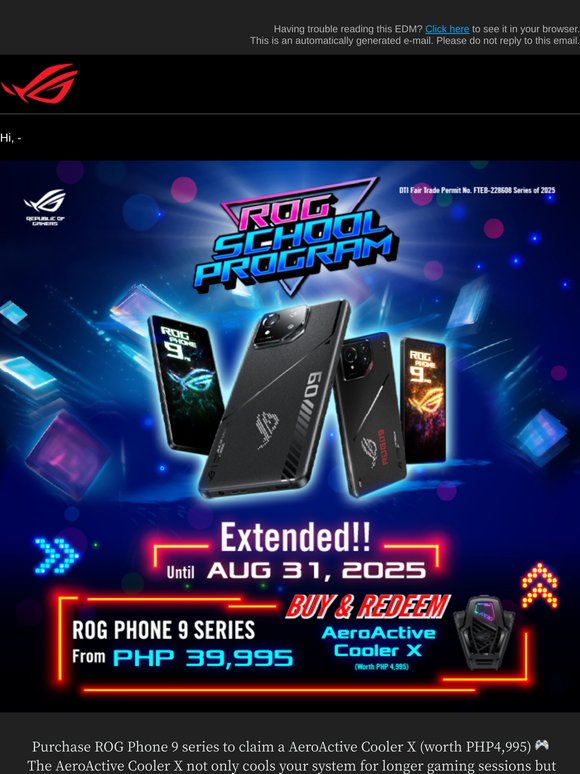 Gear up for the best school year, our epic promo just got extended🚀