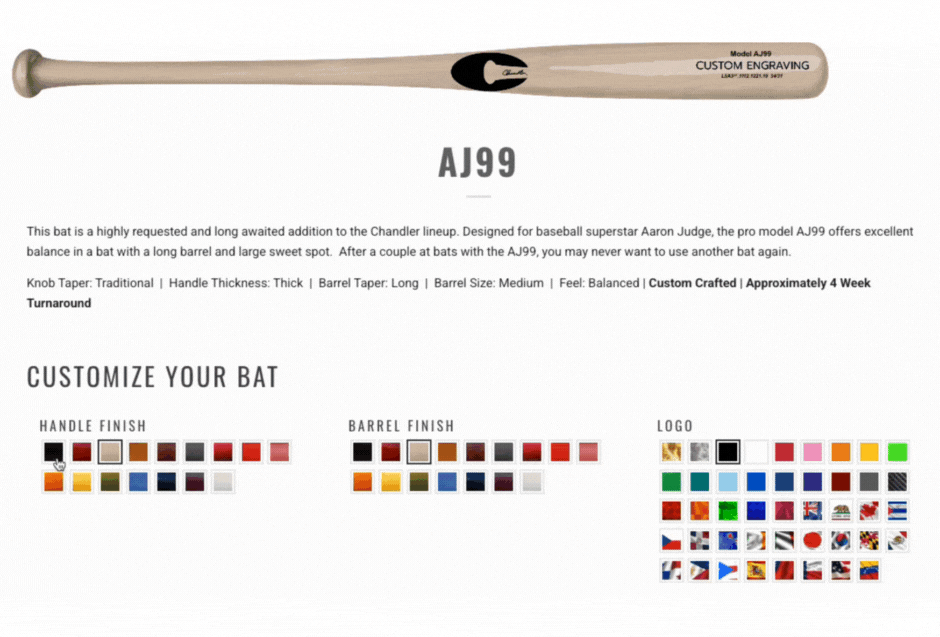 Build a Custom Chandler Bat