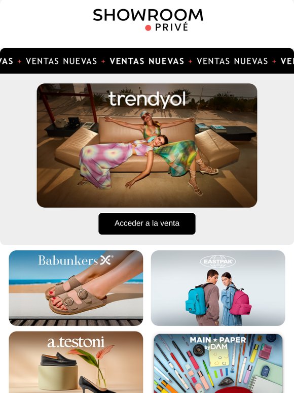 TRENDYOL, LAFUMA, BABUNKERS y 13 ventas más ya en línea