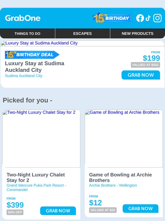 Featured: Luxury Stay at Sudima Auckland City from $199