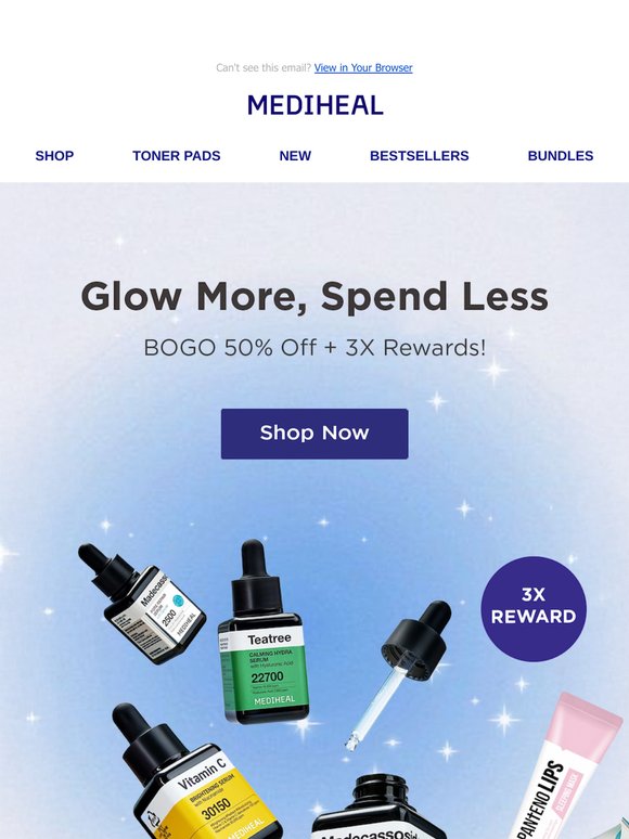 Stock Up & Save – BOGO 50% Off + 3X Rewards! 🌟