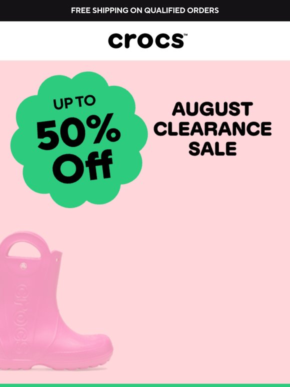 Up to 50% off sassy styles 💖