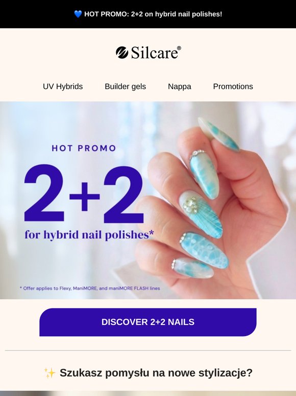🌟 Discover 2+2 on hybrid nail polishes - Limited Time Offer!