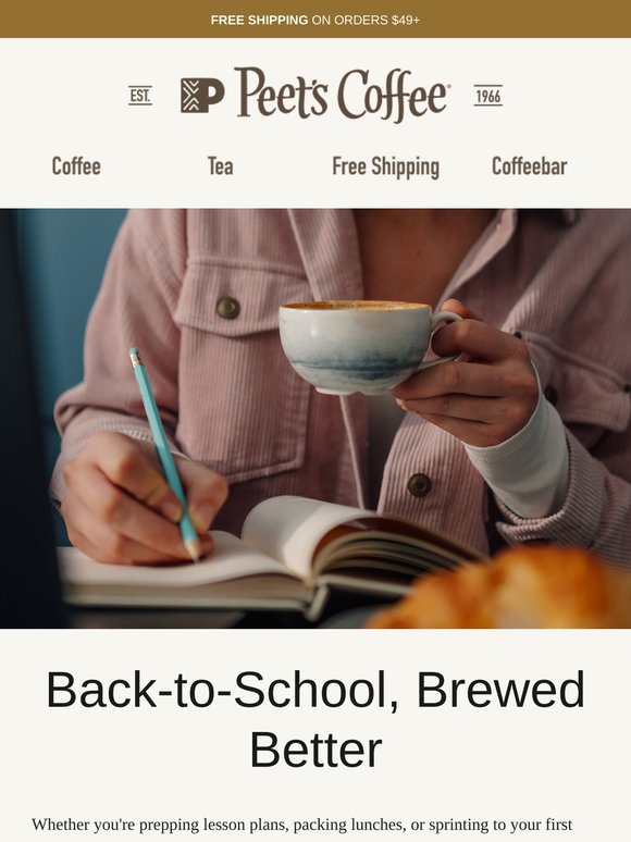 Stock up, school’s in 🚌
