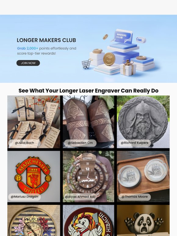 Join the Longer Makers Club – Win a Free Nano Duo!