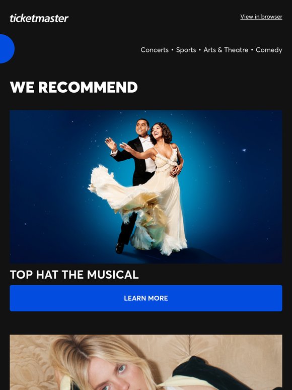 Top Hat The Musical, Reneé Rapp plus many more!