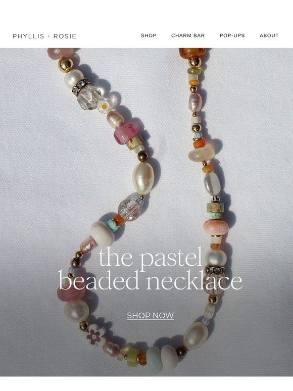 The Pastel Beaded Necklace