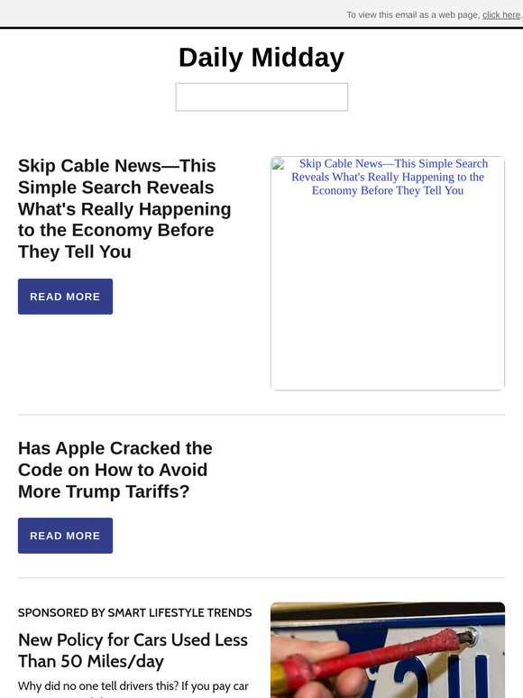 Skip Cable News—This Simple Search Reveals What's Really Happening to the Economy Before They Tell You