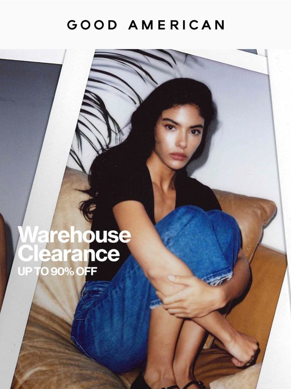WAREHOUSE CLEARANCE STARTS NOW: Up To 90% Off