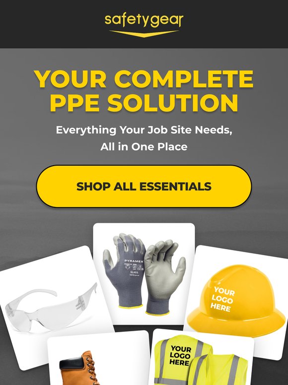 All your PPE essentials. One easy order.