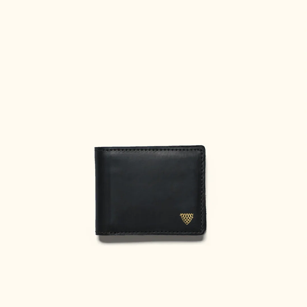Image of Leather Bifold Wallet | Black