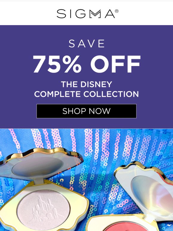 75% OFF the Disney Collection?! ✨
