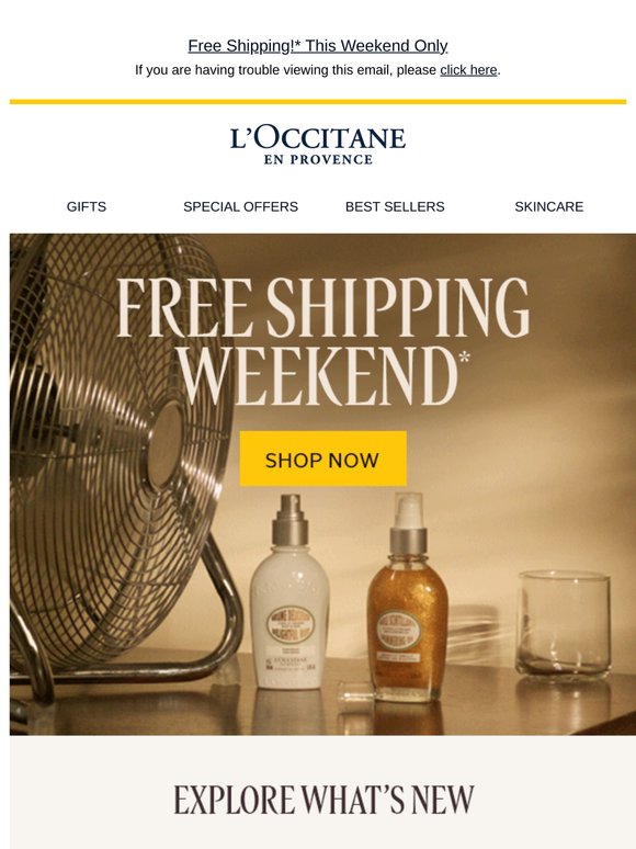 New Beauty Ships For FREE