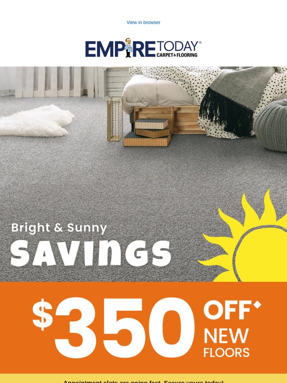 $350 Off to Refresh Your Space This Summer