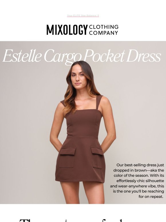Your Fave Dress, Now in Brown—You're Gonna Want This