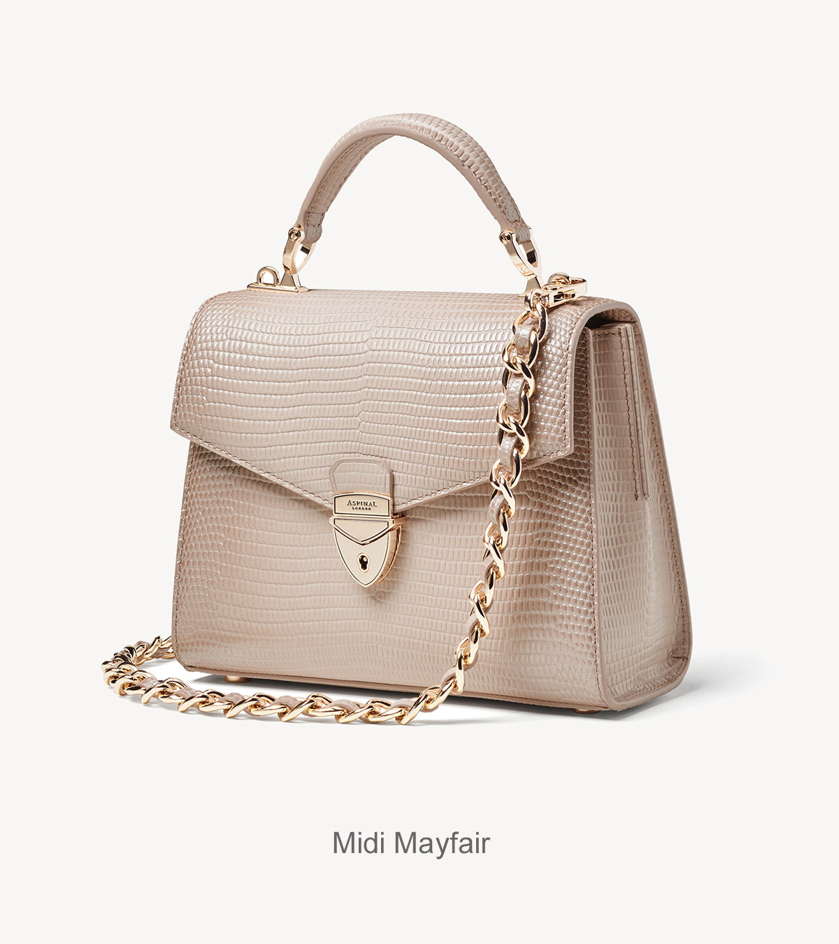 Midi Mayfair® 2 in Oyster Lizard